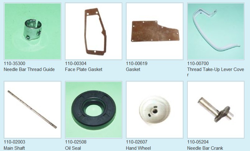 Juki sewing machine spare parts list