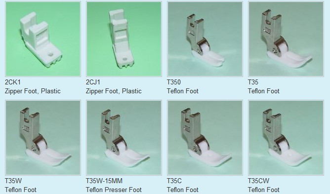 Teflonfuss T36N Cording PTFE foot right narrow Sohlenbreite 6,5mm 